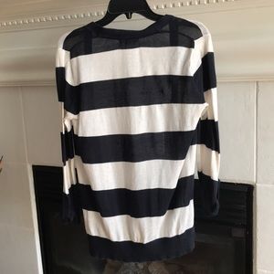 5/$25 Forever 21 navy/white cardigan